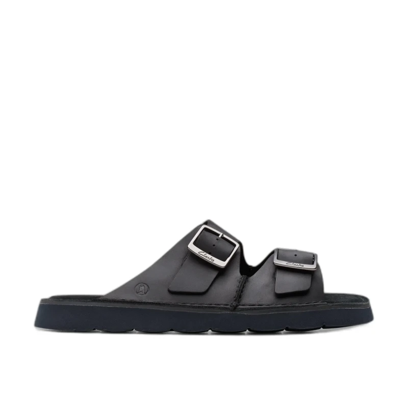 Image of Clarks Sandals Clarks Solsbury Strap Noir Male 41