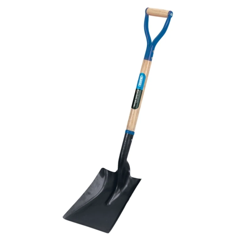 Image of Draper Hardwood Shafted Square Mouth Builders Shovel 31391