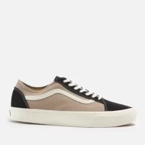Image of Vans Ua Old Skool Tapered, Eco Theory Multi Block Black, size: 8, Unisex, Trainers, VN0A54F4BLK1