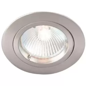 Image of Robus 50W Die Cast Circular Straight Downlight Brushed Chrome - RD101SC-13