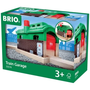 Image of BRIO World - Train Garage Playset