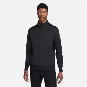 Image of Nike Player Zip Top Mens - Black