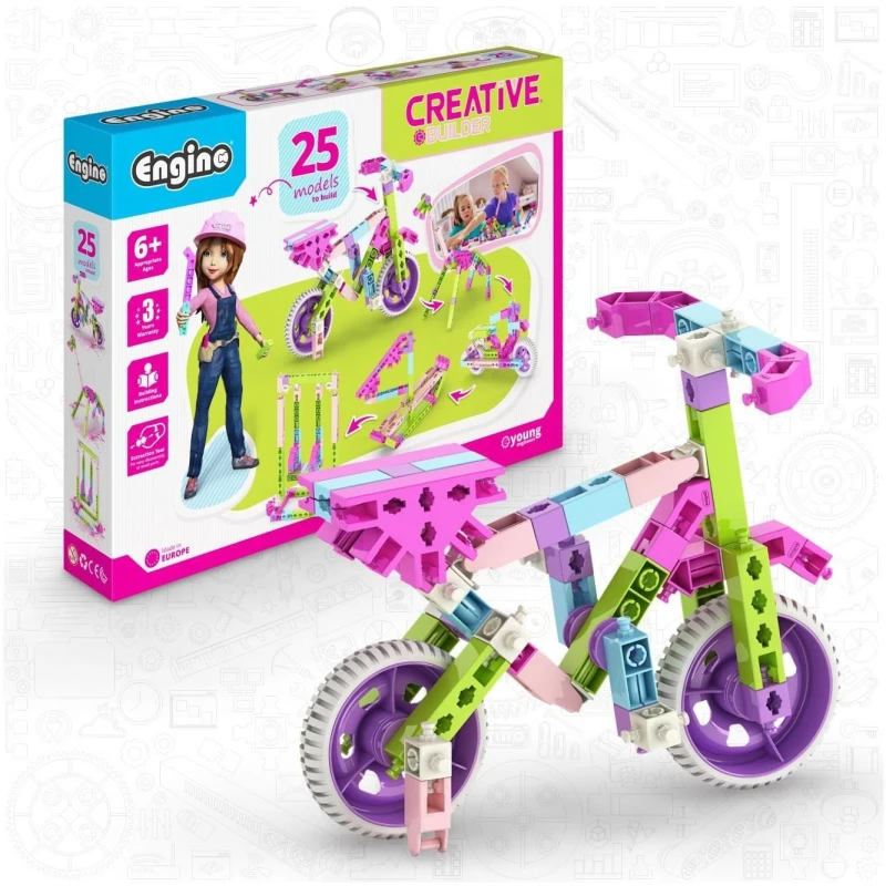 Image of Engino Creative Builder - 25 Models Designer Set Multi unisex