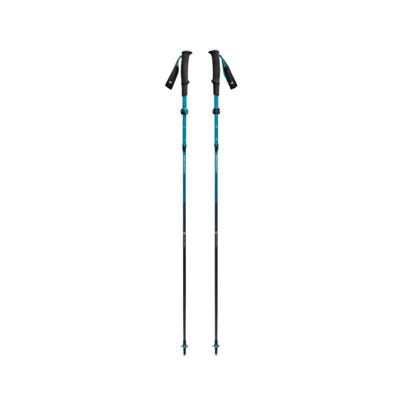 Image of Trekking poles Black Diamond Distance Carbon FLZ Poles (x2) Bleu Unisex 110 cm
