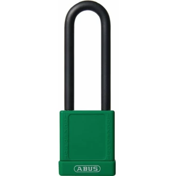 Image of Abus - 74/40HB75 40MM Aluminium Padlock 1-KEY 75MM Long Shackle Green