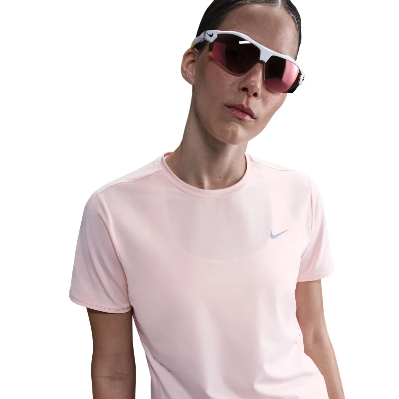 Image of Nike Swift Womens Dri-FIT Short-Sleeve Running Top Atmosphere female 14 (L)