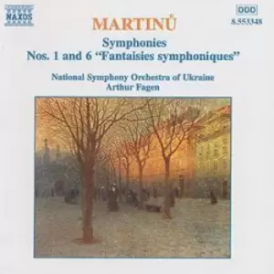 Image of Martinu Symphonies Nos 1 and 6 by Bohuslav Martinu CD Album