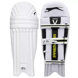 Image of Slazenger Premier Batting Pads Juniors - White