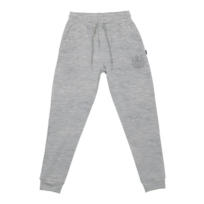 Image of Aquascutum Mens Closed Hem Fleece Joggers Closed Hem Fleece Jogging Bottoms Small Grey 48271502350