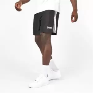 Image of Lonsdale 2S Woven Shorts Mens - Black