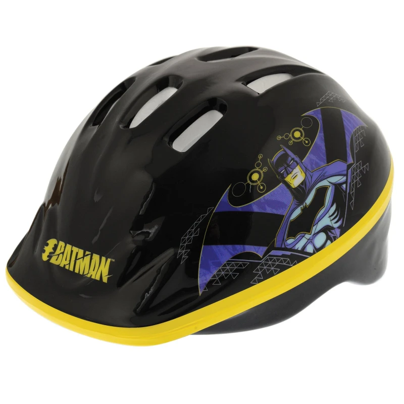 Image of Batman Batman Safety Helmet - Size 48cm-52cm Multicoloured unisex 48-52cm
