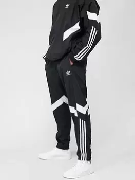 Image of adidas Originals Woven Track Pants - Black, Size L, Men