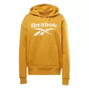 Image of Reebok Fleece Hoodie Womens - Orange
