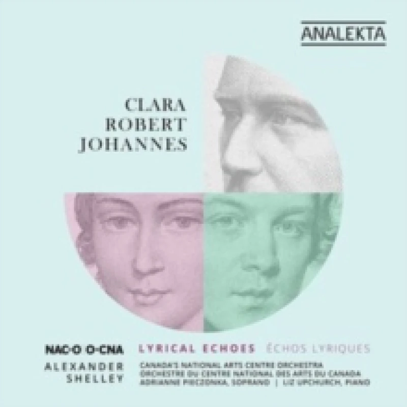 Image of Clara/Robert/Johannes: Lyrical Echoes CD / Album Digipak