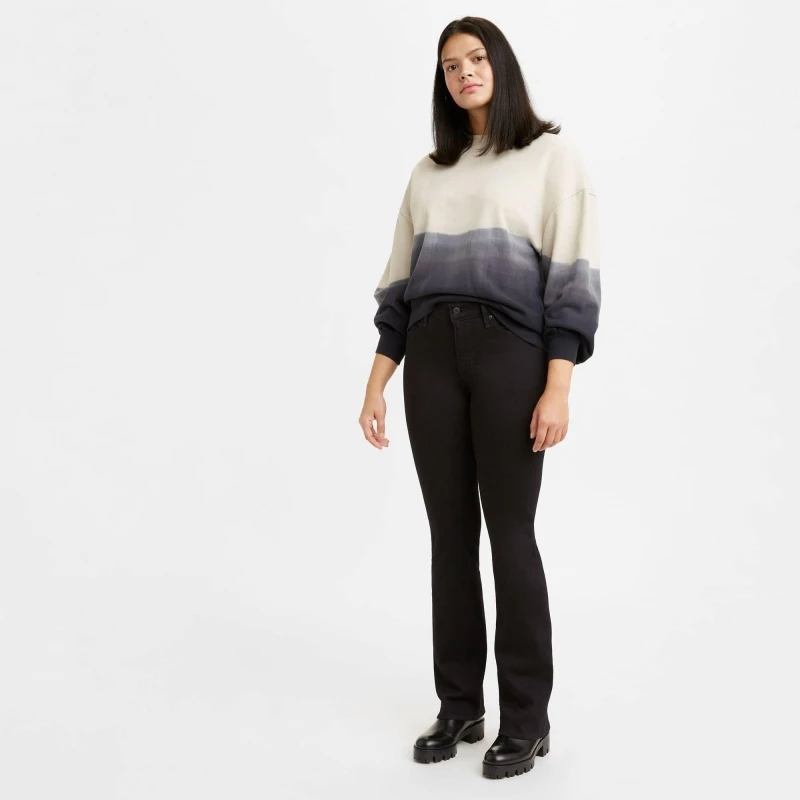 Image of Levis 315 Shaping Bootcut Jeans - Black 29 L30