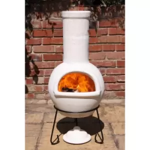 Image of Gardeco Sempra Natural Clay Chiminea