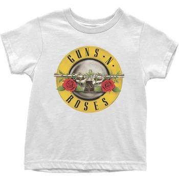 Image of Guns N' Roses - Classic Logo Kids 2 Years T-Shirt - White