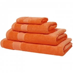 Image of Linea Linea Certified Egyptian Cotton Towel - Tangerine