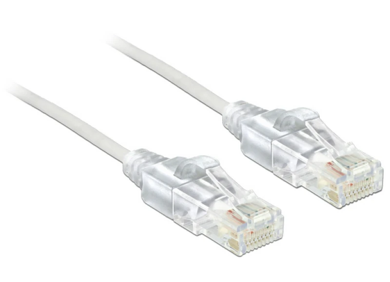 Image of DeLOCK 2m Cat.6 UTP networking cable White Cat6 U/UTP (UTP)