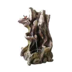 Image of Stylish Fountain Willow Spills Water Feature with LEDs