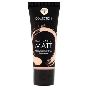 Image of Collection Naturally Matte Foundation 1 - Porcelain Nude
