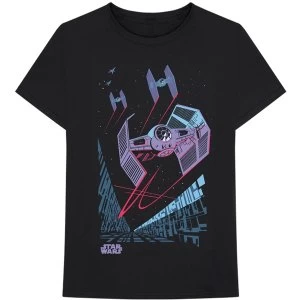 Image of Star Wars - TIE Fighter Archetype Mens Medium T-Shirt - Black