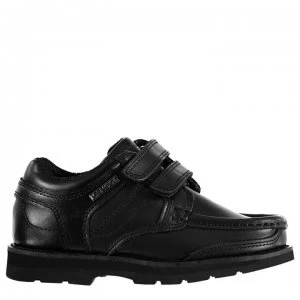 Image of Kangol Harrow Strapped Childrens Shoes - Black