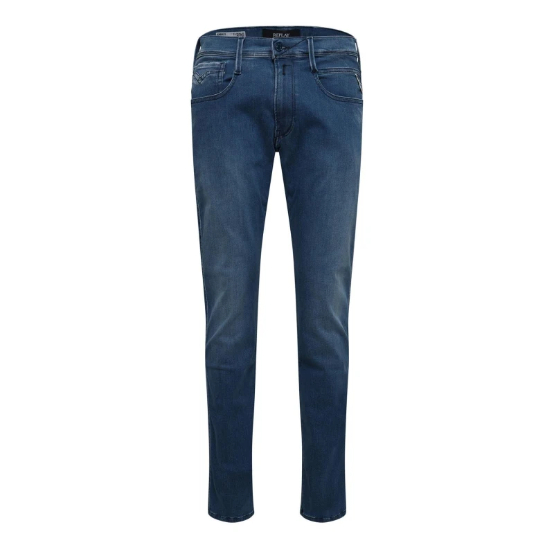 Image of Replay Anbass Slim-Fit Jeans Blue male 28R