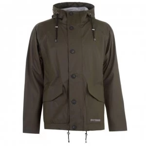 Image of Stutterheim Stenhemra Lightweight Rain Jacket - Green