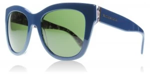 Image of Dolce & Gabbana DG4270 Sunglasses Petroleum / Print Rose 302271 55mm