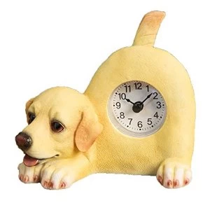 Image of Best of Breed - Yellow Labrador Mantel Clock
