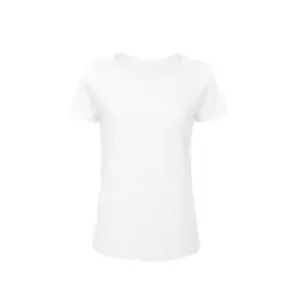 Image of B&C Womens/Ladies Favourite Organic Cotton Slub T-Shirt (S) (Chic Pure White)