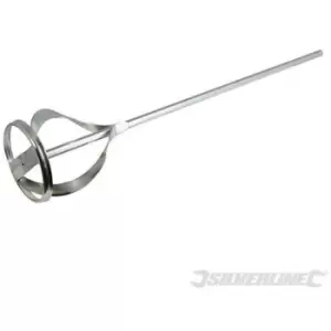 Image of Mixing Paddle Zinc Plated - 100 x 580mm - Silverline