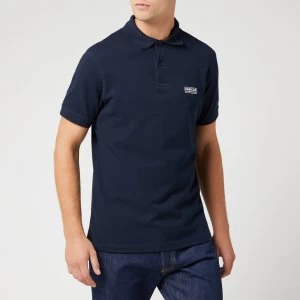 Image of Barbour International Mens Essential Polo Shirt - International Navy - L