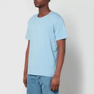 Image of Polo Ralph Lauren Logo-Embroidered Stretch-Jersey Lounge Top - L