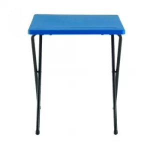Image of Titan Folding Exam Desk Polypropylene Blue KF78652