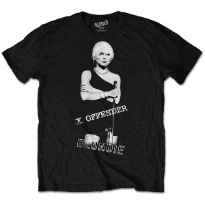 Image of Blondie - X Offender Unisex Medium T-Shirt - Black