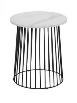 Image of Julian Bowen Broadway Marble Effect Side Table