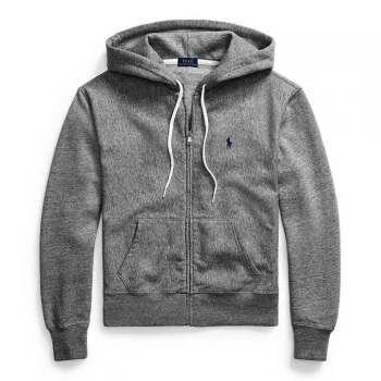 Image of Polo Ralph Lauren PP Fleece Zip Hoodie - Grey 004