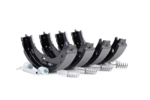 Image of ATE Handbrake Shoes MERCEDES-BENZ 03.0137-0171.2 1234200120,1264200120,A1234200120 Parking Brake Pads,Handbrake Pads,Brake Shoe Set, parking brake