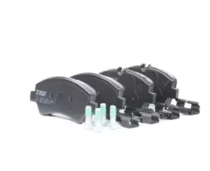 Image of TRW Brake pad set GDB1968 Brake pads,Brake pad set, disc brake FORD,Transit V363 Kastenwagen (FCD, FDD),Transit Custom V362 Kastenwagen (FY, FZ)