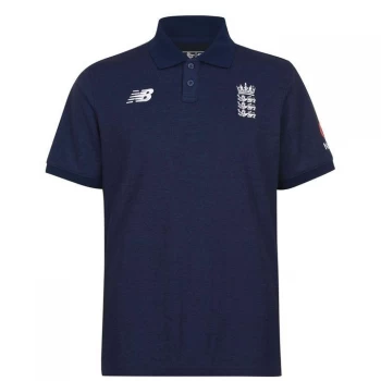 Image of New Balance England Polo Shirt Mens - Galaxy