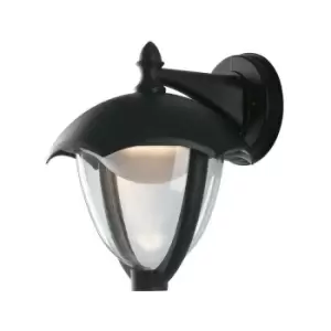 Image of Fan Europe MEGAN Outdoor LED Wall Lanterns Black, IP44 800lm 4000K 21x23.8x18.8cm