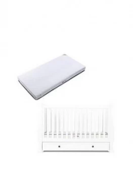 Image of Silver Cross Nostalgia Sleigh Cot Bed & Mattress