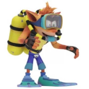 Image of NECA Crash Bandicoot - 7 Action Figure - Deluxe Scuba Crash