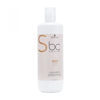 Image of Schwarzkopf BC Bonacure Q10+ Time Restore Micellar Shampoo 1000ml