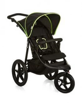 Image of Hauck Runner Pushchair, Black/Yellow