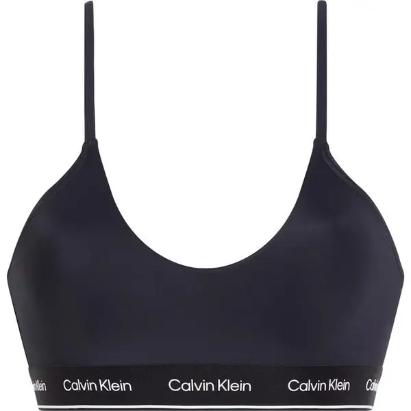 Image of Calvin Klein Calvin Lgcy Hltr Ld43 Plunge Bikinis 8 (XS) Black 35409303310