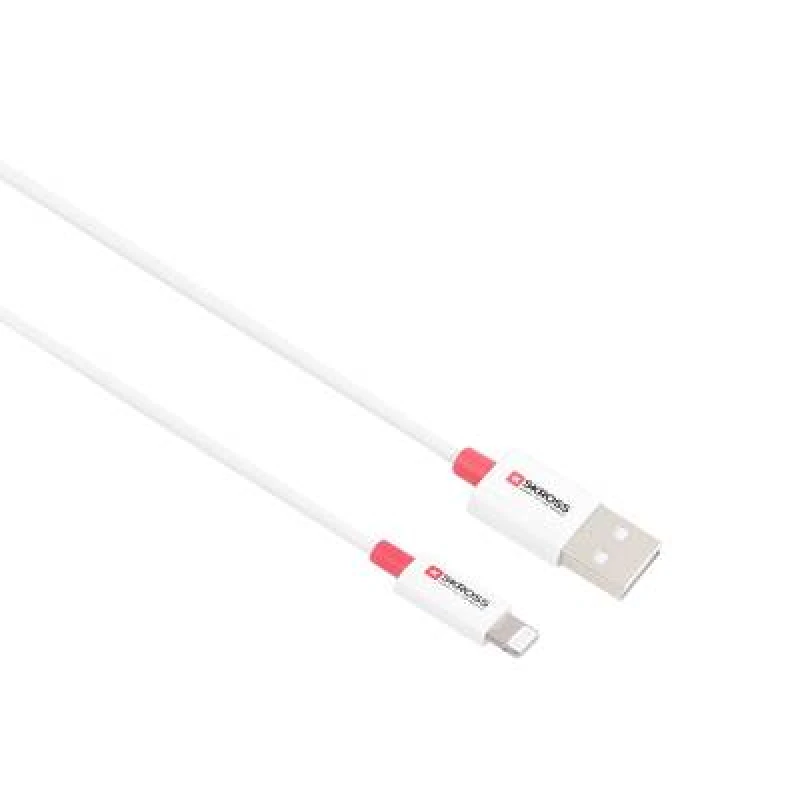 Image of Skross USB Kabel to Lightning Cable 1.2m white SKCA0004A-MFI120CN...