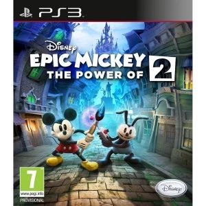Image of Disney Epic Mickey 2 The Power of Two Playstaion Move Compatible Game